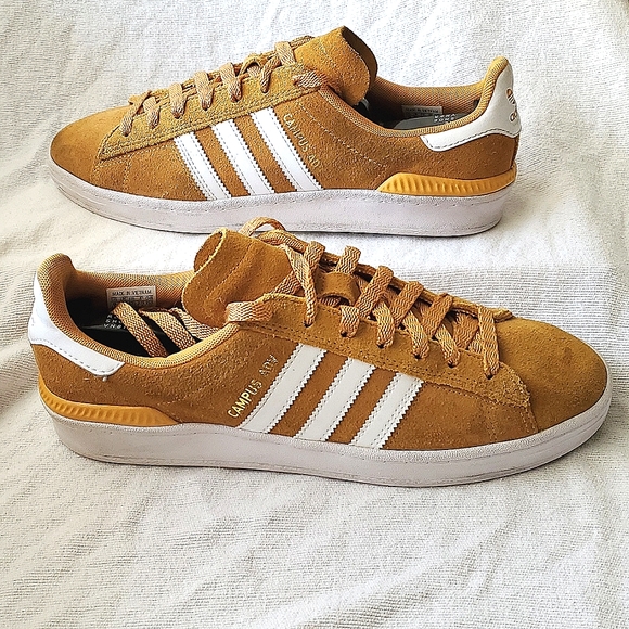 escándalo Sentimental ven adidas | Shoes | Adidas Originals Campus Adv Suede Sneakers Tactile Yellow  Mens Size 9 Ef8474 | Poshmark